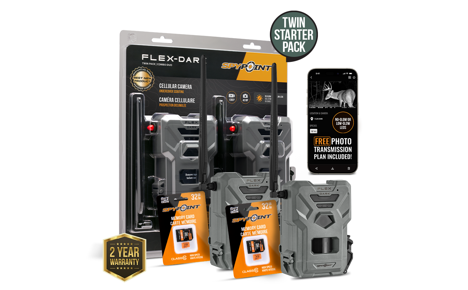 FLEX-DARK STARTER TWIN PACK